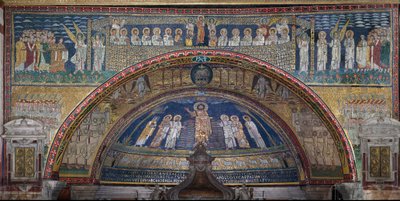 The Vision of Celestial Jerusalem: The Elected are Welcomed by the Angels. (Detail) by Unknown artist