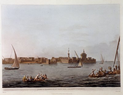The Walls and Port of Aboukir (former Canopy) - in 