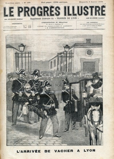 The arrival of Joseph Vacher 
