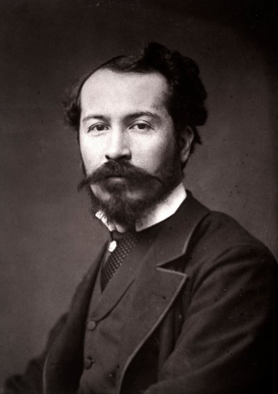 The Artist Edmond-Louis Dupain Portrayed on the Occasion of the Salon of Paris by Unknown