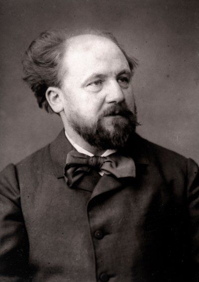 The Artist Jean-Joseph Weerts Portrayed on the Occasion of the Salon of Paris by Unknown