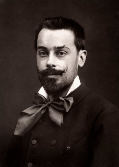 The Artist Jean Geoffroy Portrayed on the Occasion of the Salon of Paris by Unknown
