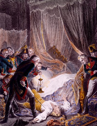 The Assassination of Paul I Petrovich, Russian Tsar by Unknown artist