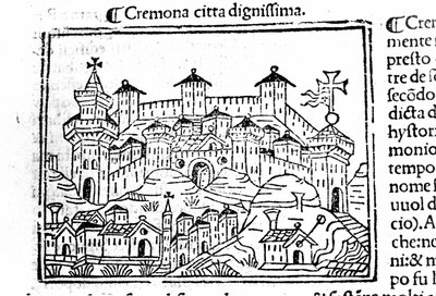 The city of Cremona after Jacopo Foresti by Unknown artist