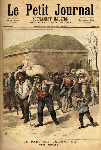The Coltineurs Bet by Unknown artist