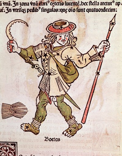 The constellation of Bootes (detail) by Unknown artist