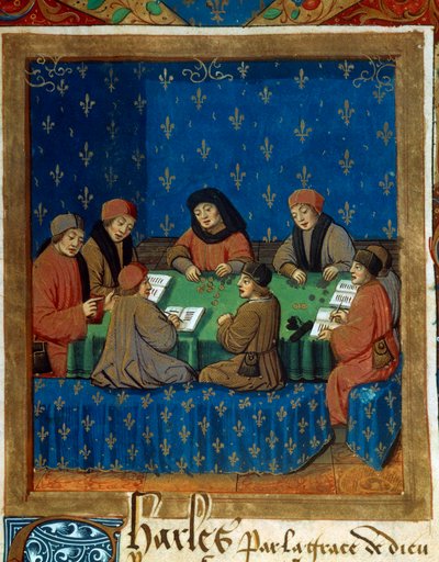 The Counters of the Royal Treasury by Unknown artist