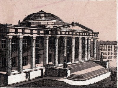 The customhouse in New York, United States by Unknown artist