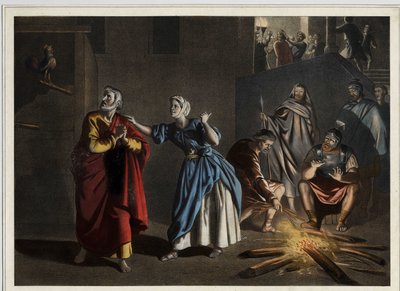 The Denial of St. Peter by Unknown artist