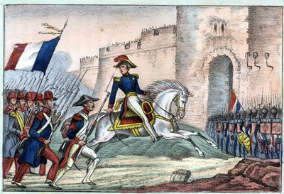 The entry of the French army into Algiers on July 5 by Unknown artist