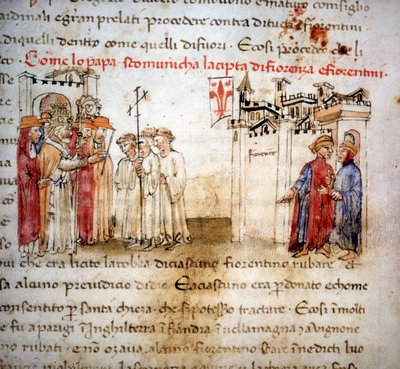 The Excommunicated of Florence and the Florentines in 1375 in 