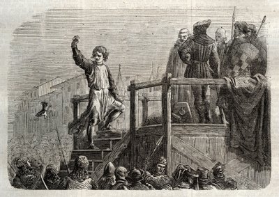 Execution of Conradin, King of Sicily and Duke of Swabia by Unknown artist