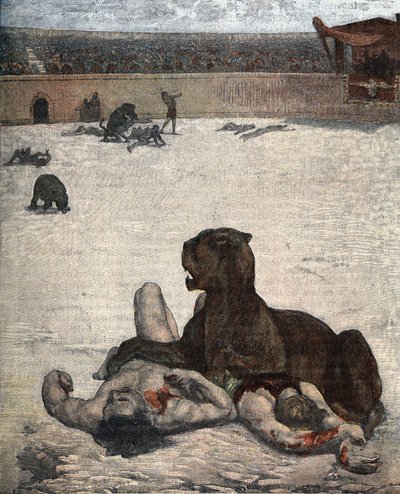 The First Christians Martyred by the Romans in the 1st-2nd Century by Unknown artist
