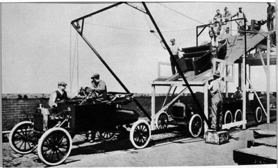 The first production lines of the Ford Motor Company, late 19th century by Unknown artist
