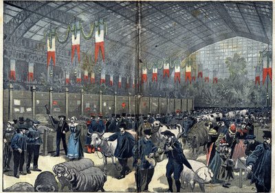 The general agricultural competition of Paris by Unknown artist
