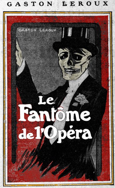 The ghost of the Opera by Gaston Leroux (1868-1927) by Unknown artist