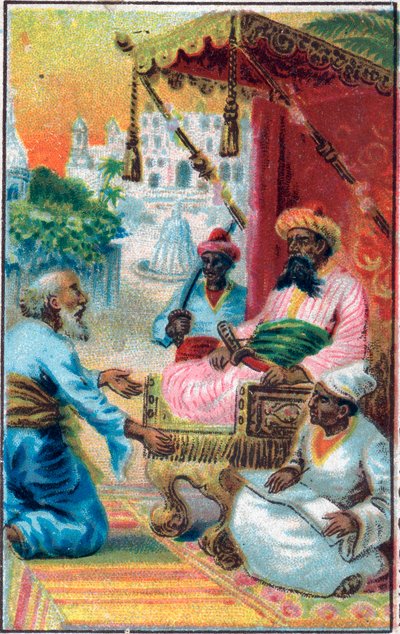 The king and the Indian. Tale 