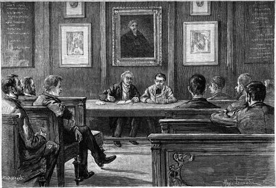The lecture at the Ecole Normale Superieure de la rue d