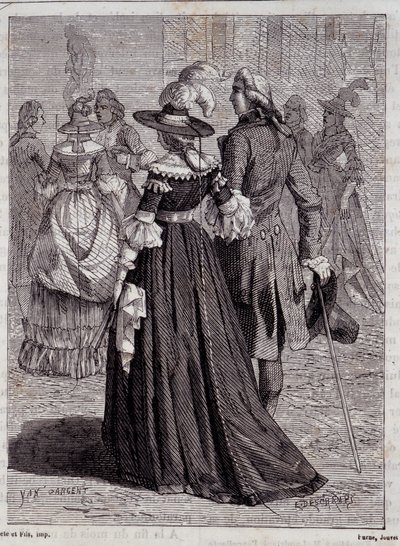 The Lightning Hat of the Ladies of Paris in 1778 - in 