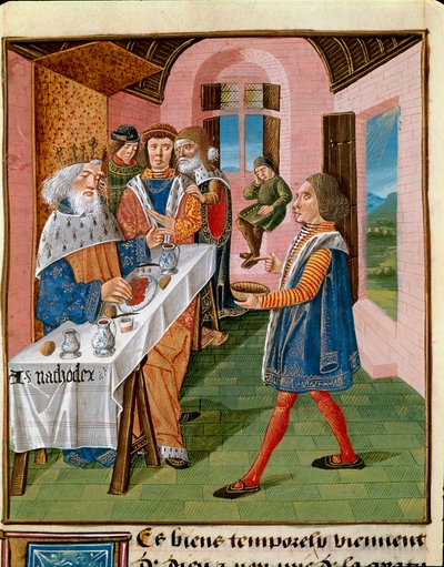 The Meal of the King of Sicily, Arthagogles by Unknown artist