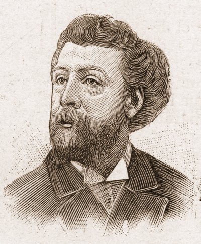 Portrait of Edouard Pailleron, French Poet and Playwright by Unknown artist