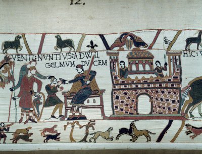 The Messengers of the King of Normandy William the Conqueror (1027-1087) Informed Him that Harold, Who Came from England on Behalf of King Edward the Confessor of England, Was Taken Prisoner by Count Guy de Ponthieu (detail) by Unknown artist
