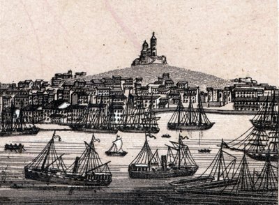 The old port of Marseille in 