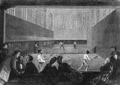 The palm game room on the Tuileries terrace in Paris in 1873 by Unknown artist