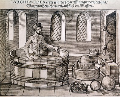 The Principle of Archimedes by Unknown artist
