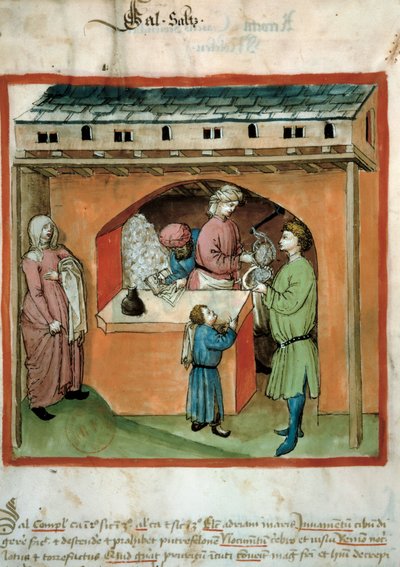 The salt merchant by Unknown artist