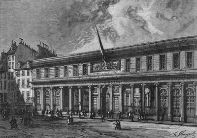 The school of medicine in Paris created in 1768 by architect Gouin. In 