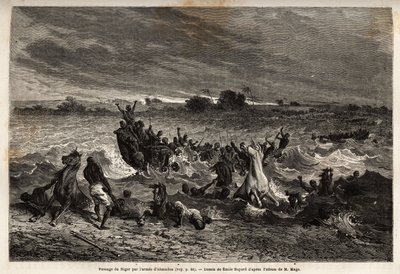 The transport of King Ahmadou