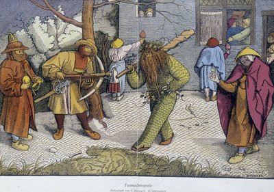 Theatrical Games: Carnival Day by Unknown artist