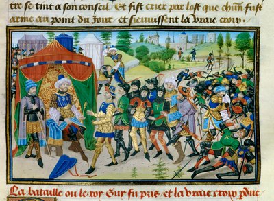Third Crusade: the Loss of the True Cross during the Battle of Hattin by Unknown artist