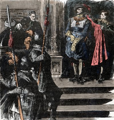 Thirty Years War: The Duke of Friedland Retires from the Army by Unknown artist