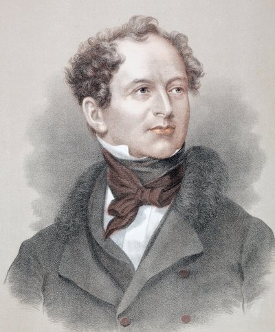 Thomas Moore (or Thomas More) (1779-1852), Irish poet. by Unknown artist
