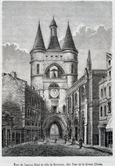 Tour of the former Hôtel de Ville de Bordeaux, known as 