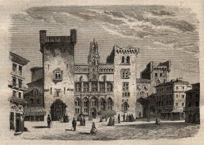 Town Hall of Narbonne by Unknown artist