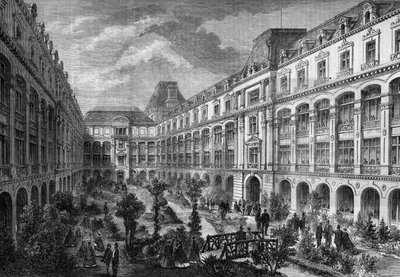 Transformations of Paris under the Second Empire, Paris Haussmann: Place du Chateau d