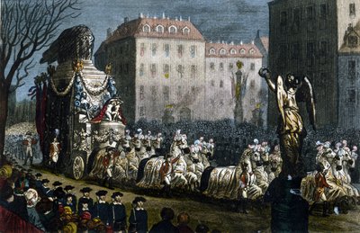 Transport of the ashes of Napoleon I to Courbevoie, December 15 by Unknown artist