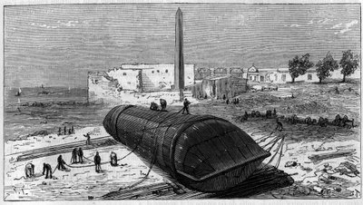 Transport of the Obelisk Known as Needle of Cleopatra from Egypt to England by Unknown artist