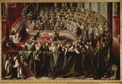 Trial of Galileo Galilei before the Inquisition by Unknown artist