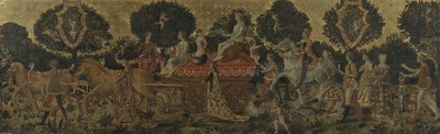 Triumph of Chastity, forgery in the manner of 15th century Italy by Unknown artist