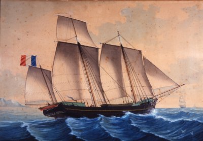 A Lugger or a Chasse-Maree 