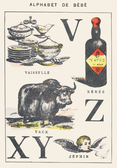 Dishes, Xeres, Yak, Zephir by Unknown artist