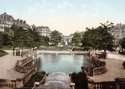 View of Dijon: Square and Square Darcy. Photochrome c. 1890 by Unknown artist