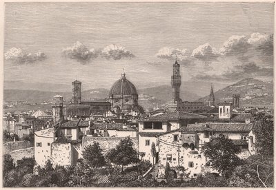 View of Florence in the XIX Century by Unknown