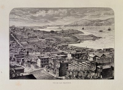 View of San Francisco in the 19th century by Unknown artist