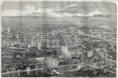 View of the City of Berlin in 1858. by Unknown artist