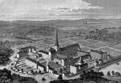 View of the abbey of Port Royal des Champs by Unknown artist